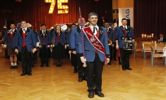 Der Musikverein St. Magdalena feierte den Beginn seines Jubiläumsjahres