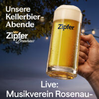 Musikverein Rosenau-Seewalchen / Kellerbier in Zipf