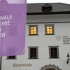 Internationale Akademie Traunkirchen bietet ab sofort Vorträge als Podcast