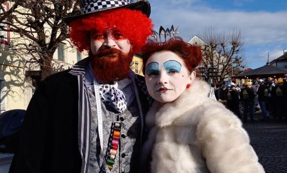 Faschingsausklang: Schwertberger Zentrum wurde zur Partyzone