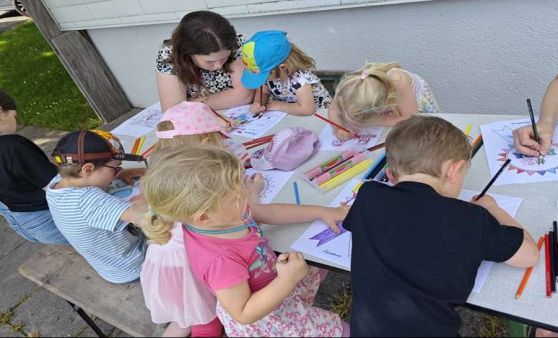 Action bei den Kinderfreunden Wolfern