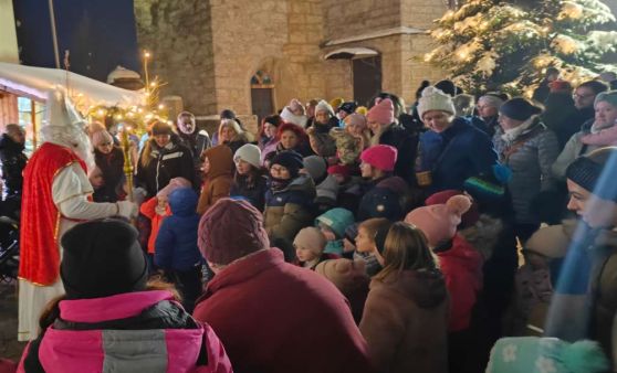 Der Nikolaus kam uns besuchen