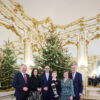 Stroheimer Christbaum steht in der Hofburg