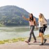 Gemeinsames Wandern in der Donauregion