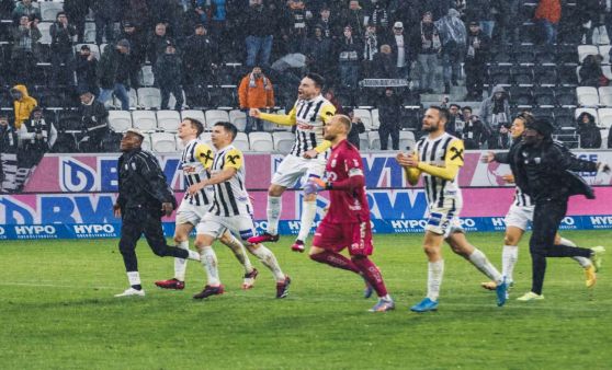 LASK vs SC Austria Lustenau, Eröffnung Raiffeisen Arena Linz, 24.02.2023