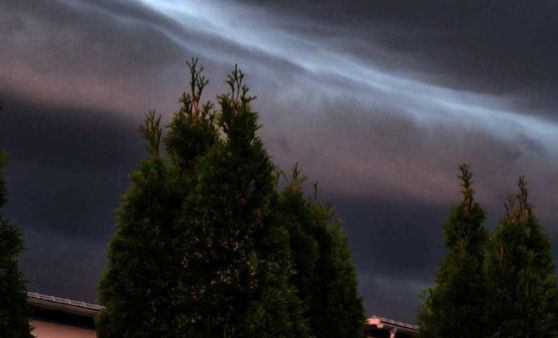 Gewitterwolken über Schärding