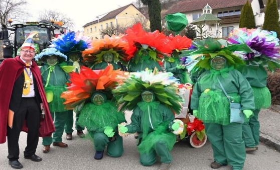 Närrisches Treiben in Grünburg