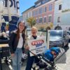 Glücksengerl war wieder in Kirchdorf unterwegs