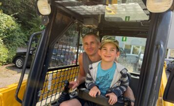 Einmal Baggerfahrer sein