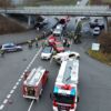 Verkehrsunfall mit drei Fahrzeugen und einer Verletzten in Andorf