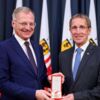 Josef Lindner mit dem goldenen Ehrenzeichen der Republik Österreich ausgezeichnet