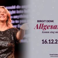 Birgit Denk lädt zum „Allgesang - WEIHNACHTEN