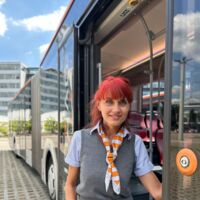 Schnuppertag für Busfahrer*innen bei den Linz AG Linien