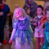 Einhornbesuch bei der Familienfaschingsdisco in Feldkirchen