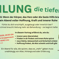 VORTRAG: Heilung, die tiefer geht