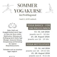 Sommer-Yogakurse