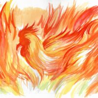 Feuerhahn und Festmahlzeit