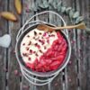 Köstliches Rosenblüten-Porridge